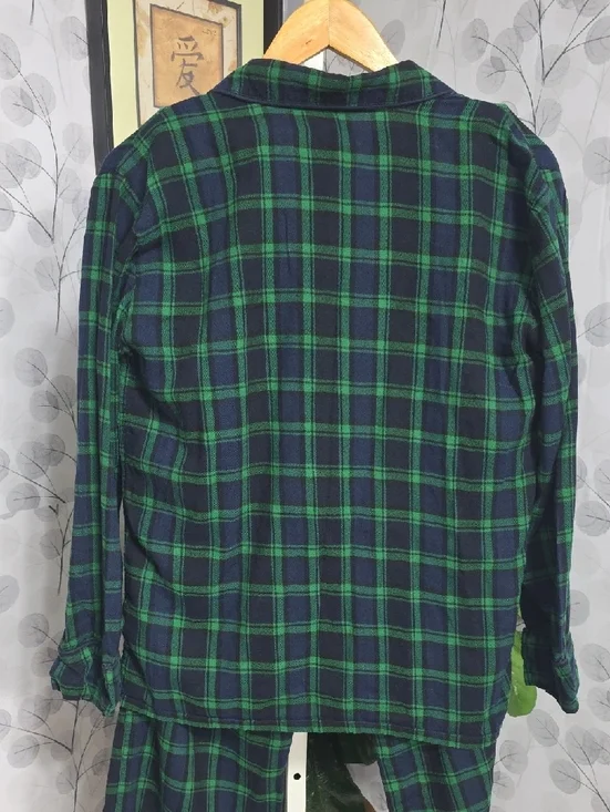 J. Crew Black Watch Plaid Pajama Set - Size XS - Picture 5 of 10